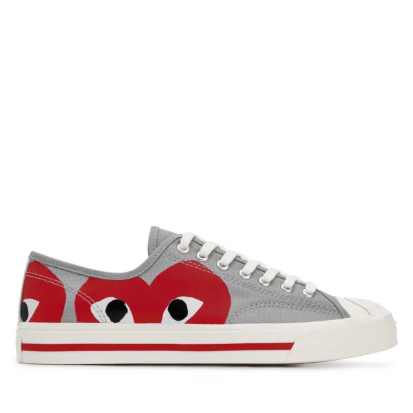 Low Top Red Heart Jack Purcell Sneakers Red