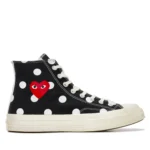 Polka Dot Red Heart Chuck Taylor All Star ’70 High Sneakers