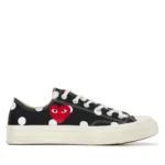 Polka Dot Red Heart Chuck Taylor All Star ’70 Low Sneakers